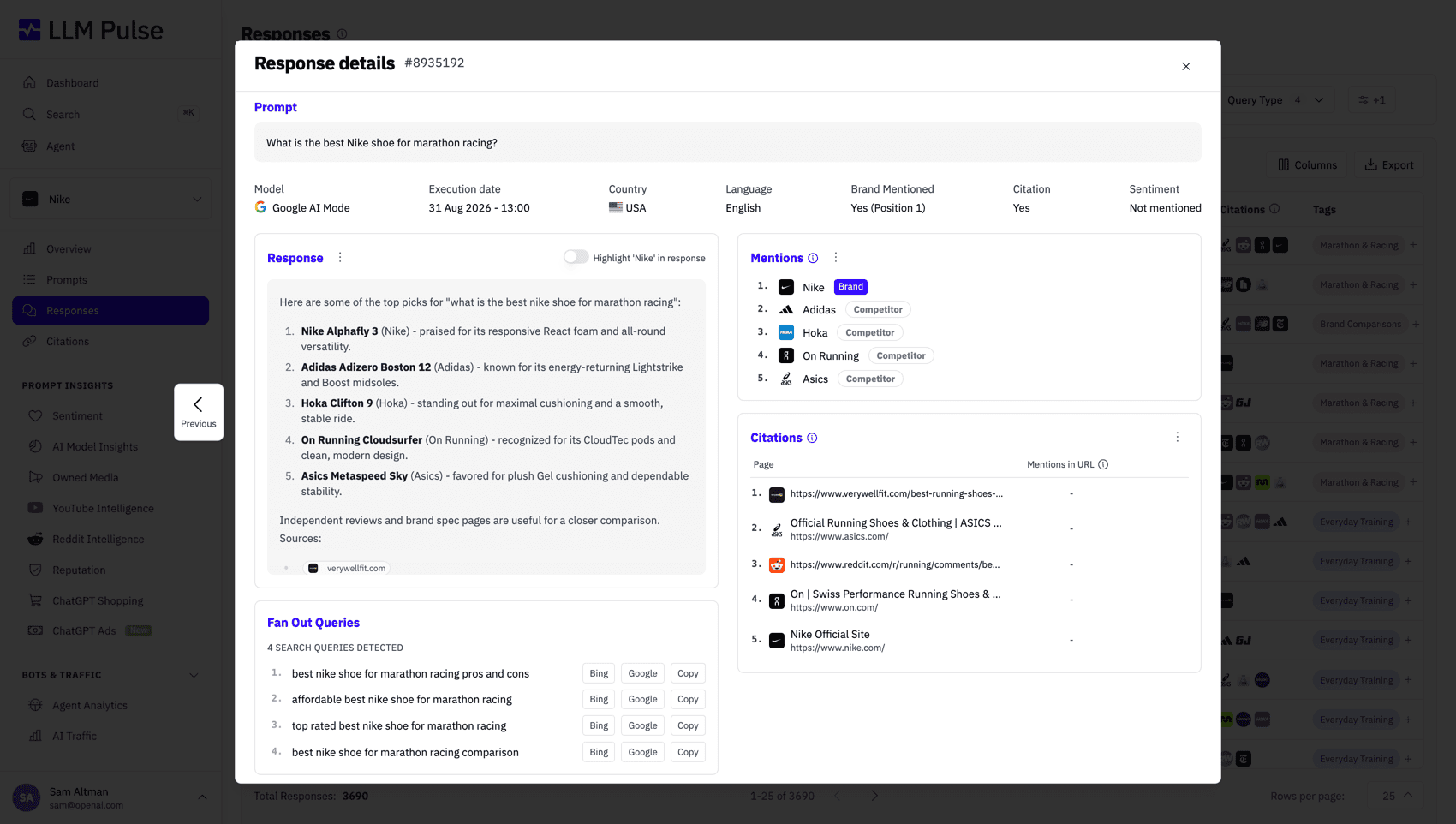 Detailed Responses