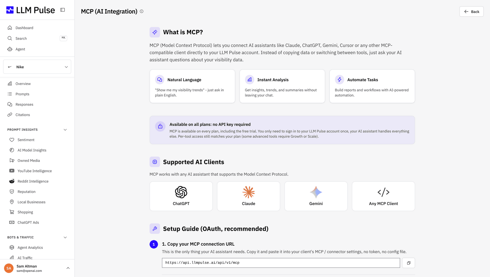 Stakeholder questions answered from live data