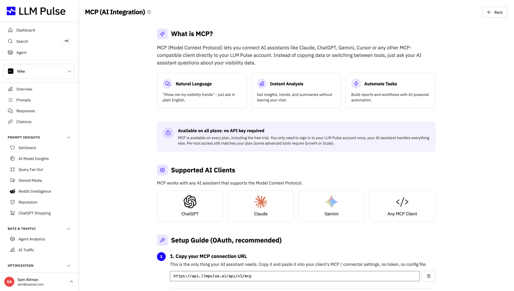 Stakeholder questions answered from live data