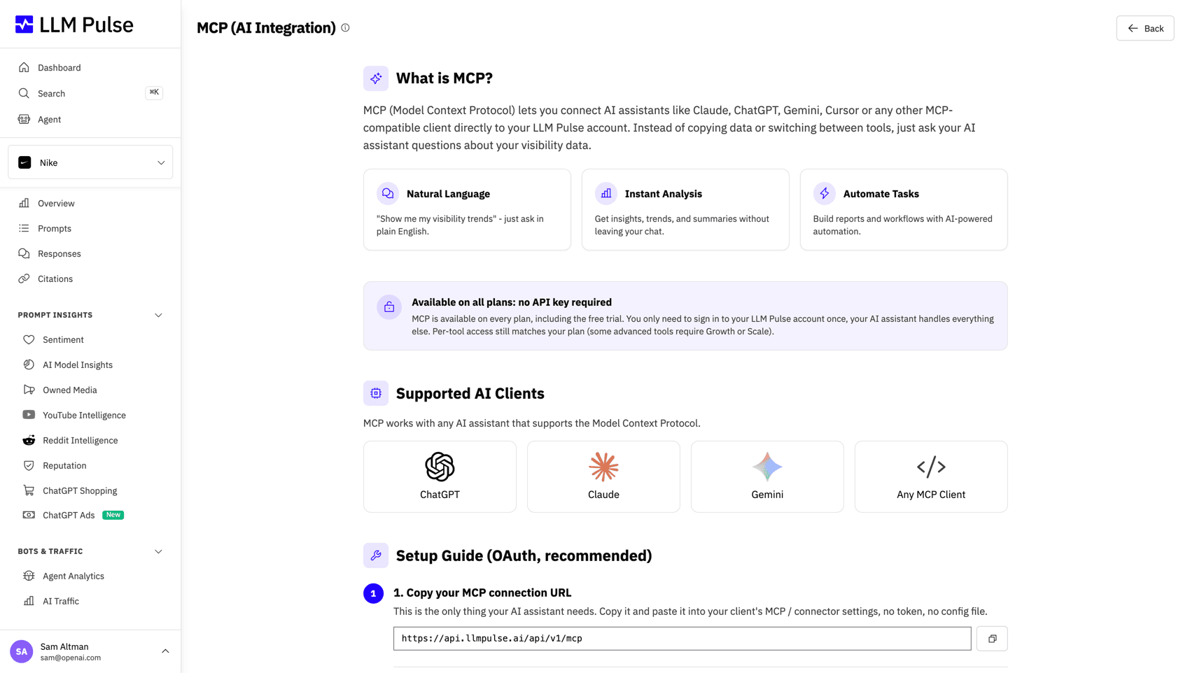 Stakeholder questions answered from live data