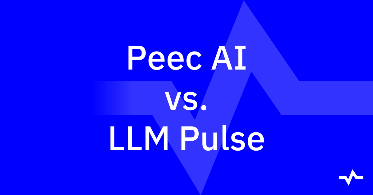 Peec AI vs. LLM Pulse