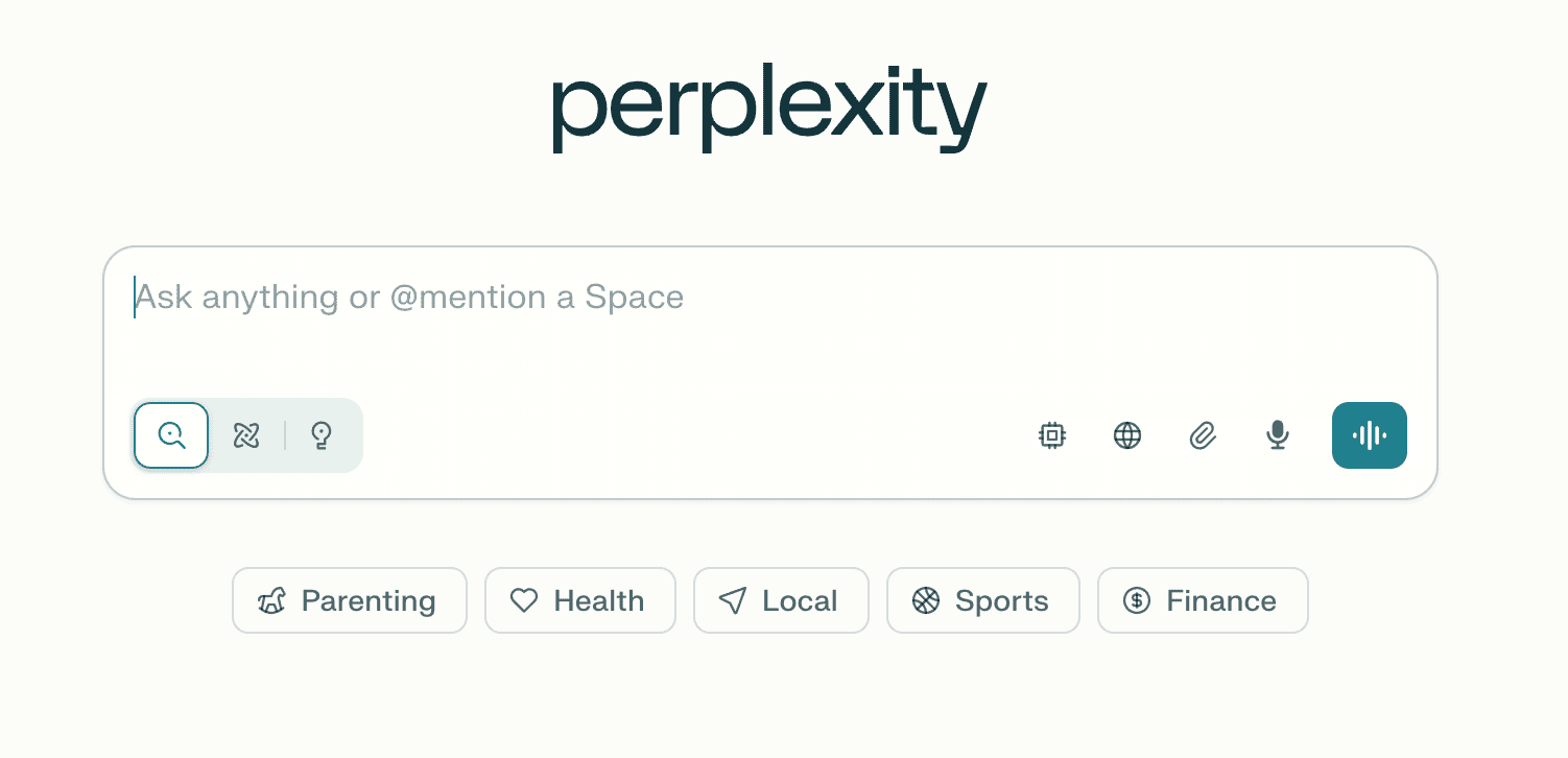 Perplexity Interface