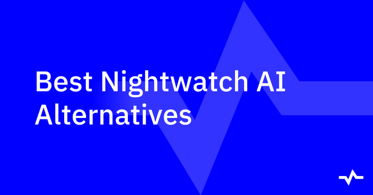 Blue title graphic reading “Best Nightwatch AI Alternatives,” introducing an article comparing alternatives to Nightwatch AI.